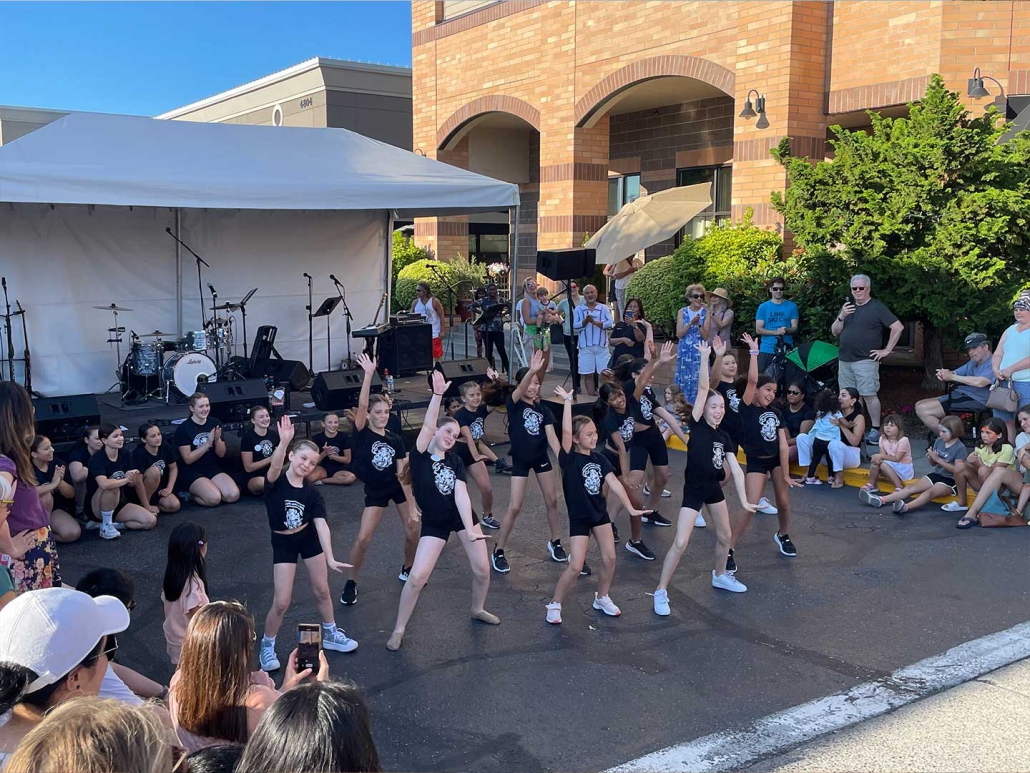 Portland Dance team at Bethany Village, Portland, Oregon