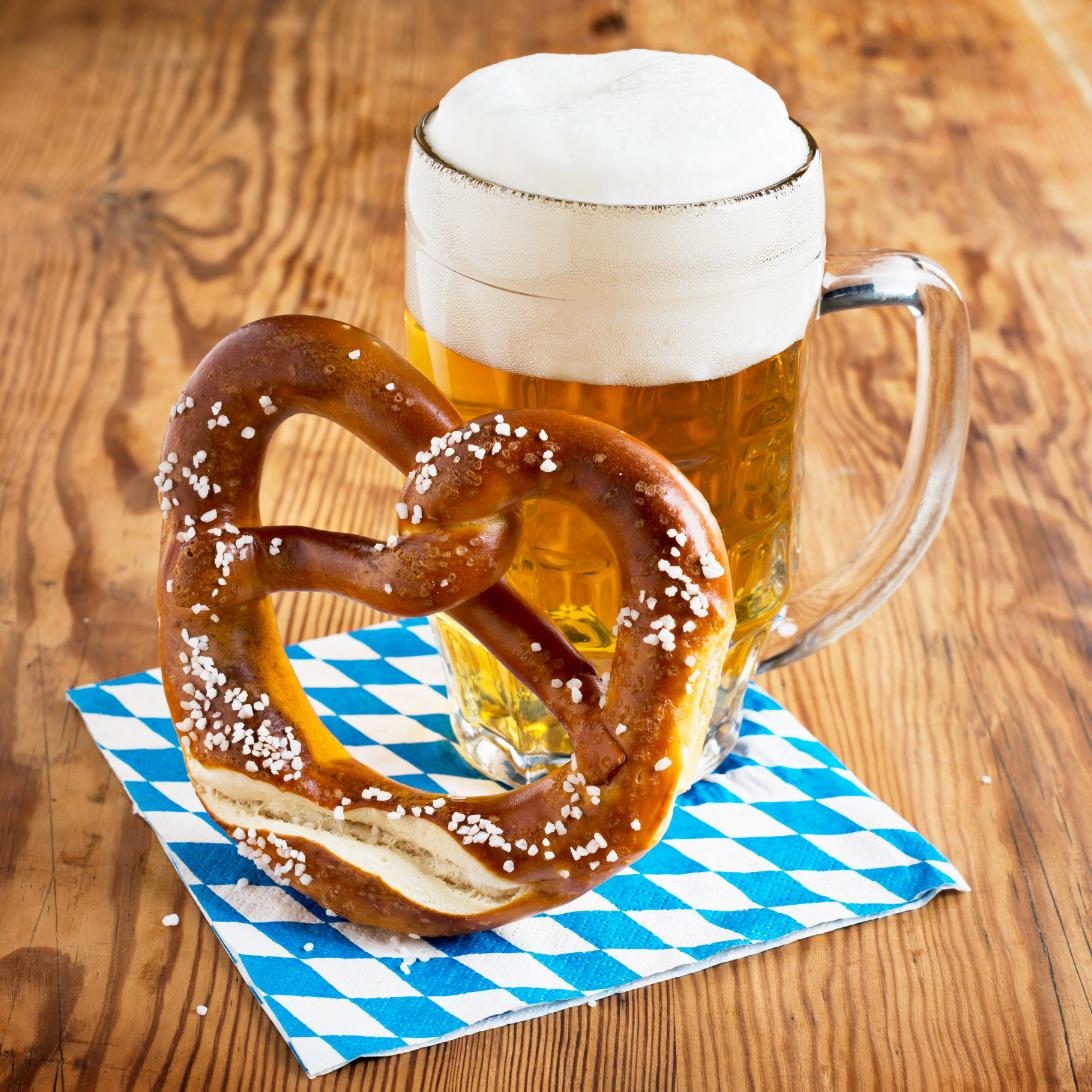 Pretzels at Bethany Village Oktoberfest in Portland Oregon